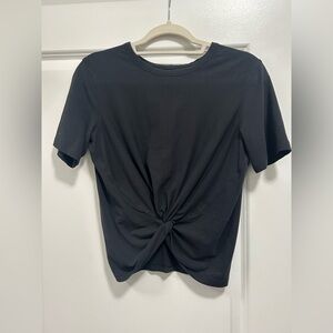 Lululemon Black Knot-Front Women's Top